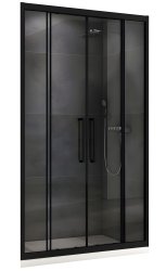 Душевая дверь Abber Schwarzer Diamant AG33160BH 160x195,профиль черный