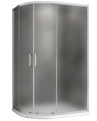 Душевой уголок Abber Schwarzer Diamant AG01129M 120x90, профиль хром