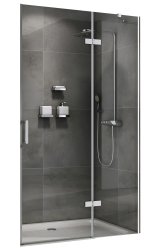 Душевая дверь Abber Zart AG08090 90x195, профиль хром