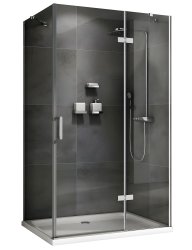 Душевой уголок Abber Zart AG08120-S91 120x90, профиль хром