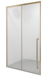 Душевая дверь Timo TDSS-130/17C-8R 130x200, профиль матовое золото