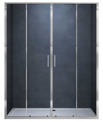 Душевая дверь Vincea Alpha VDS-3AL2180CL 180x190, профиль хром