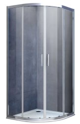 Душевой уголок Vincea Alpha VSQ-3AL800CL 80x80, профиль хром