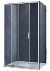 Душевой уголок Vincea Alpha VSR-3AL9014CL 140x90, профиль хром