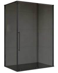 Душевой уголок Vincea Arno VSR-1A9012CGB 120x90, профиль черный