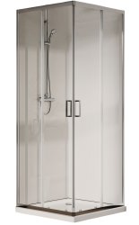 Душевой уголок Vincea City VSS-5CT8010CL 100x80, профиль хром