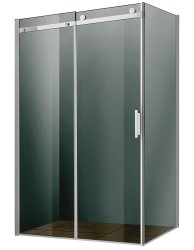 Душевой уголок Vincea Como VSR-1C9015CG 150x90, профиль хром