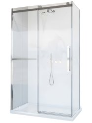 Душевой уголок Vincea Como Soft VSR-1CS9013CL 130x90, профиль хром