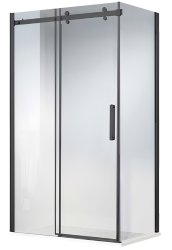 Душевой уголок Vincea Como-N VSR-4CN8015CLB 150x80, профиль черный