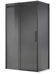 Душевой уголок Vincea Como-N VSR-4CN9016CGB 160x90, профиль черный