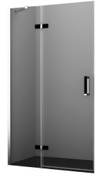 Душевая дверь Wasserkraft Aller 10H05LB Black Matt 120x200, профиль хром