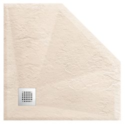 Душевой поддон Vincea VST-4SP9090C 90x90 из искусственного камня, бежевый