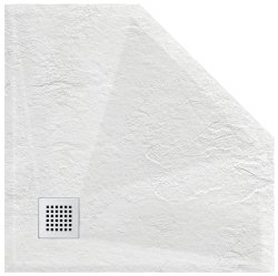 Душевой поддон Vincea VST-4SP9090W 90x90 из искусственного камня, белый