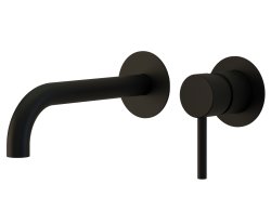 Встраиваемый смеситель для раковины Migliore Fortis 31549, черный