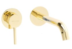 Встраиваемый смеситель для раковины Migliore Fortis Gold 27983, золото