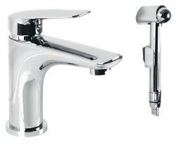 Смеситель для раковины Migliore Laguna 26082 с гигиеническим душем, хром