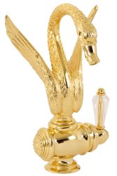 Смеситель для раковины Migliore Luxor 26941, золото