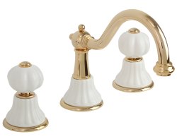 Смеситель для раковины Migliore Olivia 19023, золото