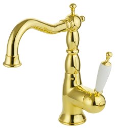 Смеситель для раковины Migliore Oxford 19172, золото