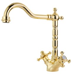Смеситель для раковины Migliore Prestige 31616, золото