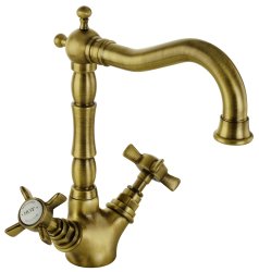 Смеситель для раковины Migliore Princeton 19349, бронза