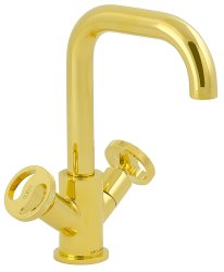 Смеситель для раковины Migliore Reversa 28208, золото