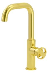 Смеситель для раковины Migliore Reversa 28207, золото