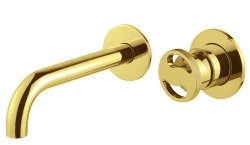 Встраиваемый смеситель для раковины Migliore Reversa 28201, золото