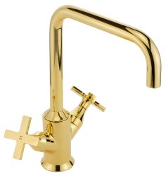 Смеситель для раковины Migliore Sirius 28165, золото