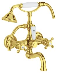 Смеситель для ванны с душем Migliore Arcadia 18394, золото
