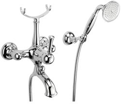 Смеситель для ванны с душем Migliore Dallas 18601, хром