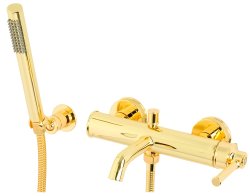 Смеситель для ванны с душем Migliore Ermitage Mini 31418, золото