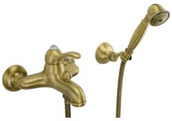 Смеситель для ванны с душем Migliore Lem Crystal 18874, бронза