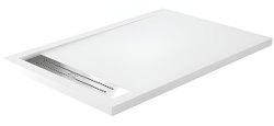 Душевой поддон WasserKraft Mindel 85T07 120x90 из искусственного камня, белый