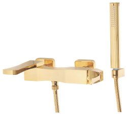 Смеситель для ванны с душем Migliore Opera 19050, золото