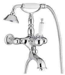 Смеситель для ванны с душем Migliore Oxford 19124, хром