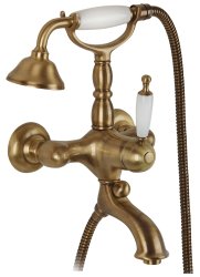 Смеситель для ванны с душем Migliore Oxford 19085, бронза