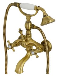 Смеситель для ванны с душем Migliore Prestige 31594, бронза