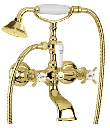 Смеситель для ванны с душем Migliore Princeton 19375, золото
