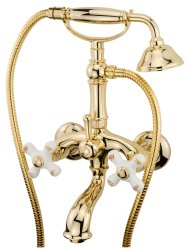 Смеситель для ванны с душем Migliore Provance 19479, золото