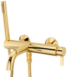 Смеситель для ванны с душем Migliore Sirius 28178, золото