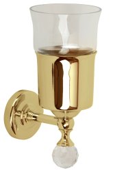 Стакан настенный Migliore Amerida 16592, золото