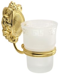 Стакан настенный Migliore Cleopatra 16677, золото