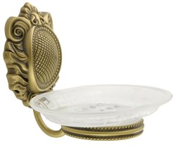 Мыльница настенная Migliore Cleopatra 16623, бронза