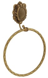 Полотенцедержатель кольцо Migliore Cleopatra 16632, бронза