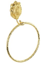 Полотенцедержатель кольцо Migliore Cleopatra 16688, золото