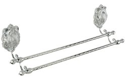 Полотенцедержатель двойной Migliore Cleopatra 16672, хром