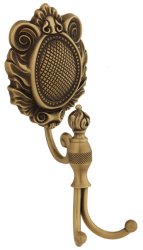 Крючок двойной Migliore Cleopatra 16634, бронза