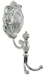 Крючок двойной Migliore Cleopatra 16662, хром