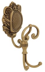 Крючок двойной Migliore Cleopatra 16633, бронза